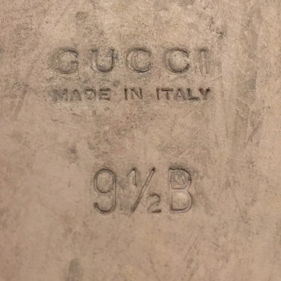 GUCCI Equestrian Horse Bit Ballet Flats ITALY 9.5M - Picture 10 of 14